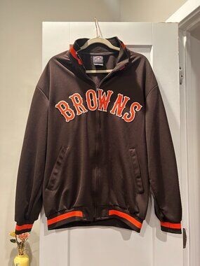 Vintage St. Louis Browns Majestic Cooperstown Collection Track Jacket - Size L